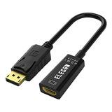 Adaptador De Cable Elecan Displayport A Hdmi 4k @30hz 2k @60