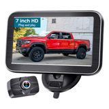 Backup Camera 7-inch Screen Monitor: No Glare-led Lights ...