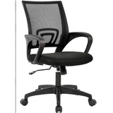 Silla Escritorio Gerencia Cromada Espalda Media Ergonómica