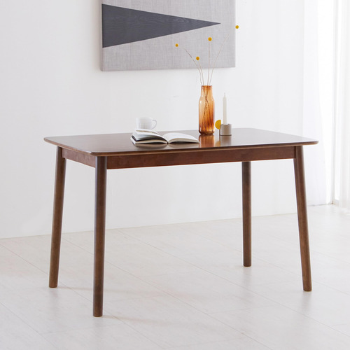 Livinia Aslan Mesa De Comedor Rectangular De Madera De Roble