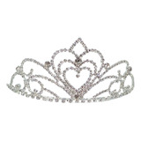 Tiara Corona Strass Novias 15 Años P154