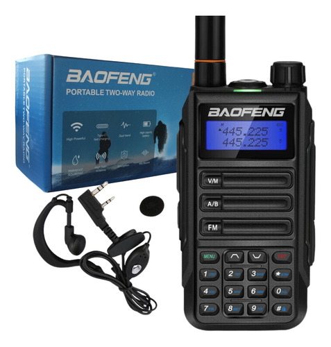 Radio Baofeng Prova D'agua Portátil Uv16 Plus Walk Talk 10w