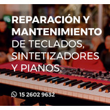 Servicio Técnico Reparación Pianos Sintetizadores Teclados