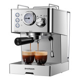 Cafetera Espresso Profesional 15 Bares Con Espumador