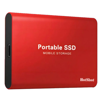 Hh. Disco Duro Ssd Externo 4tb Hot Shot Rojo Usb 3.1 Hh. | Meses sin interés