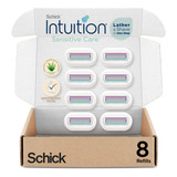 Schick Intuition - Recambio De Cuchillas De Afeitar Para Muj