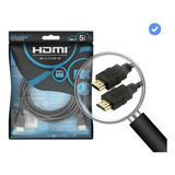 Cabo Hdmi 5 Metros 2.0 4k Ultra Hd 3d 19 Pinos 018-2225