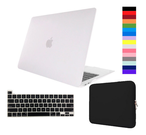 Kit Capa Macbook Pro 13 A2338 Apple + Bag + Pelicula Teclado