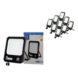 Reflector Led Exterior 200w Sensor Movimiento Ip65 10 Piezas