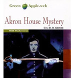 Akron House Mystery - Green Apple A2, De Clemen, Gina D.b.. Editorial Vicens Vives/black Cat, Tapa Blanda En Inglés Internacional