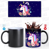 Regalo Para Amigas Taza Magica Unicornios Modelo 3