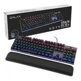 Teclado Mecanico Barato Galax Stealth-03 Switch Blue Rgb Top