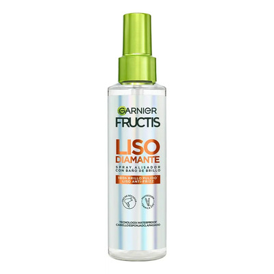 Garnier Fructis Liso Diamante Spray Alisador con Baño de Brillo 150ml, con Complejo de Keratina y Aceite de Argán, 100H Brillo Intenso y 72H Liso Sin Frizz, Protección Térmica | MercadoLibre