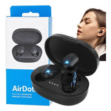 Fone De Ouvido Bluetooth Sem Fio Tws In-ear Airdots Cor Preto Cor Da Luz Led