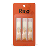 Rico Tenor Sax Reeds, Fuerza 2,0, 3-pack.