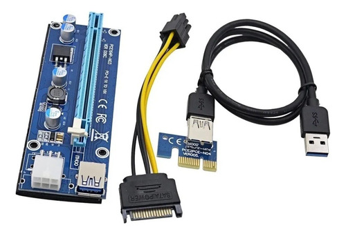 Cabo Riser Bitcoin Ver006c Pci 16x Mini Pci-e 60cm Usb U34