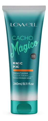Shampoo Funcional Cacho Magico 240ml Lowell  Full