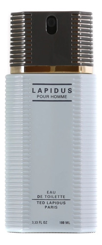 Ted Lapidus Lapidus Pour Homme Edt 100 ml Para  Hombre  