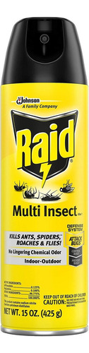 Raid Multi Insecto Killer 15 Oz (paquete De 3)