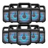 Kit 5 Bocina Portatil Bluetooth Fm/ Usb/ Rgb Va362tl