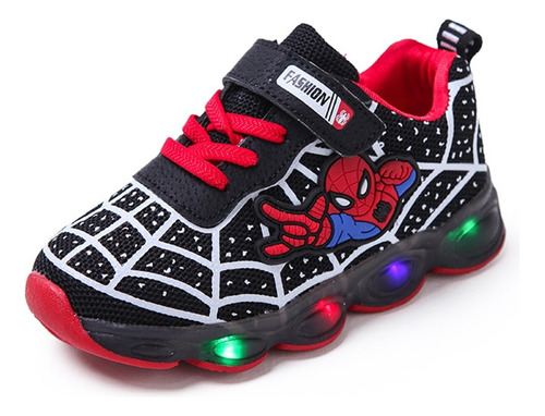 Zapatillas Deportivas Con Luz Led, Zapatos Running Niño Niña