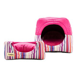 Cama Casa Toca Iglu Tenda Cabana Para Cachorro Yorkshire