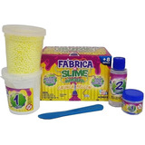 Slime Kimeleka Fabrica Crunch Yellow Acrilex Artkids