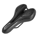 Selim Em Gel Para Bike Bicicleta Impermeável Ergonomico Mtb Cor Preto