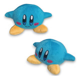 Pelúcia Kirby Turma Do Mario Bros Estrela Azul