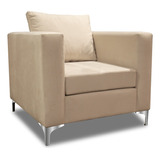 Sofa Sillon 1 Cuerpo Coblenz Lino Antimanchas