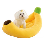 Cama Para Perros Y Gatos Talla L, Cama Modelo Banano