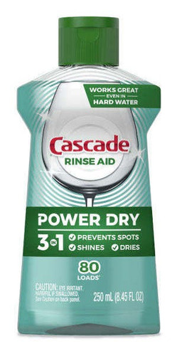 Cascade Abrillantador Rinse Aid Platinum 250 Cc