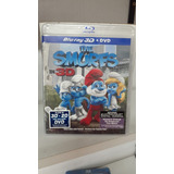 Blu-ray 3d + Blu-ray + Dvd  -- The Smurfs (los Pitufos )