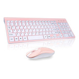 Cimetech - Combo De Teclado Y Mouse Inalmbricos De Tamao Com