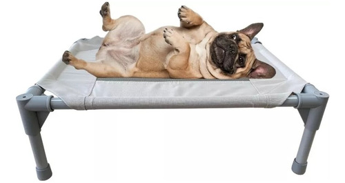 Cama Elevada Verano Mascotas Perros Gatos Talla S 57cm