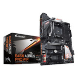 Madre Gigabyte B450 Aorus Pro Wi-fi Am4, Amd Ryzen