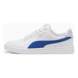 Tenis Puma Hombre Puma Shuffle Blanco Azul