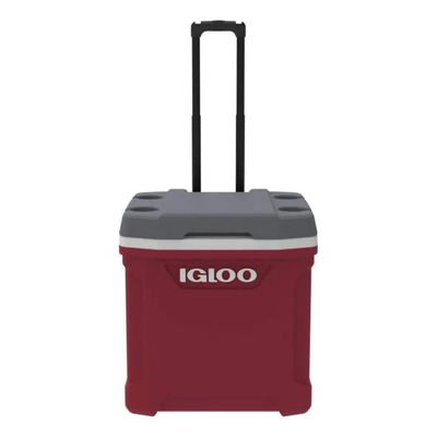 Hielera 30 Qt Con Rueda Latitude Roja Industrial 43 Latas Ig Color Rojo | Envío gratis