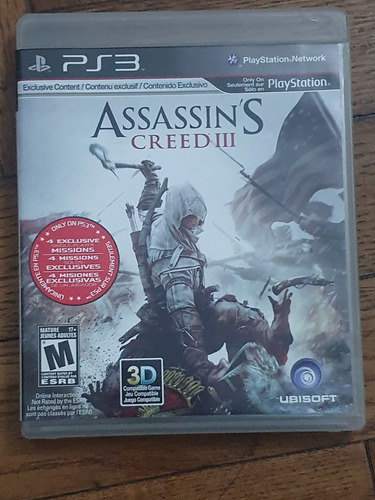 Assassins Creed 3 Ps3