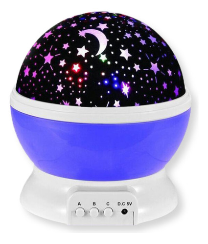 Luminária Projetor Estrela 360º Galaxy Abajur Star Master