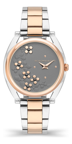 Reloj Floral Clásico Para Mujer Bcbgmaxazria Modelo Bawlg213