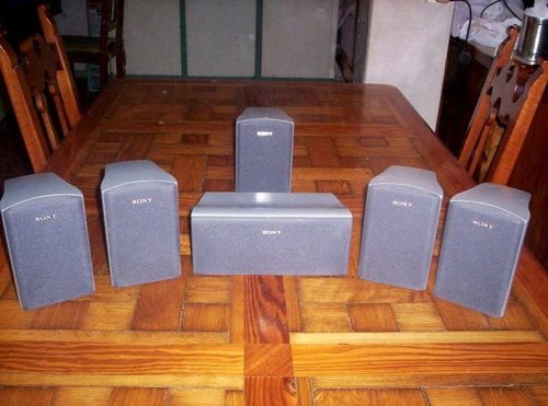 Bafles Satelites Surround Hometheatre Sony  Ss-msp87 Hbaudio