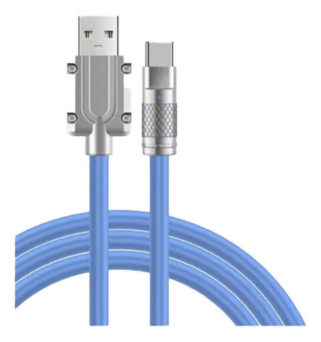 Cable De Datos Carga Súper Rápida Usb A - Tipo C 120w 6a 2m