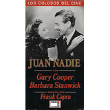 Juan Nadie Vhs Gary Cooper Barbara Stanwyck Frank Capra