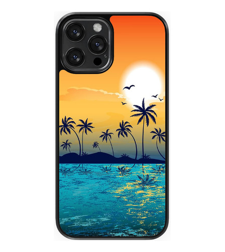 Funda Diseño Para Xiaomi  Palmera Playa  #4