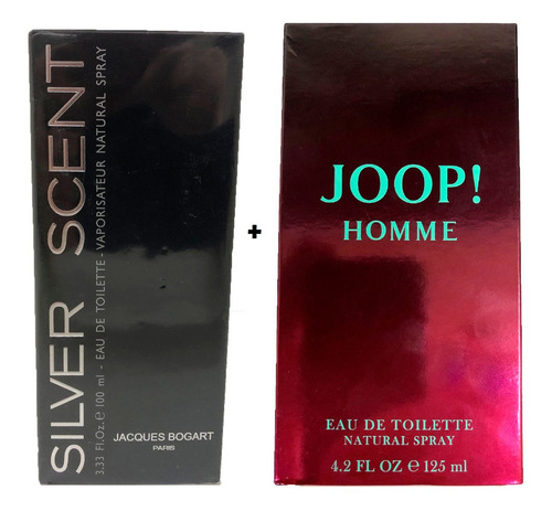 Silver Scent Masc. 100 Ml Mais Joop! Homme Masc. 125 Ml