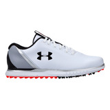 Tenis adidas Golf Charged Medal Spikeless Hombre Blanco