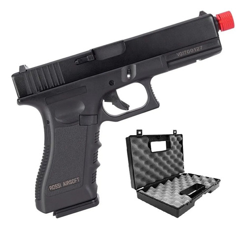 Airsoft Pistola Gbb Rossi Glock Vg V17 G17 Blowback 