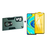 Carcasa Para Xiaomi Note 10 5g / Poco M3 Pro Anillo + Mica