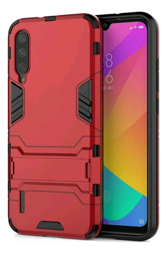 Estuche Para Xiaomi Mi A3 Armor Rojo